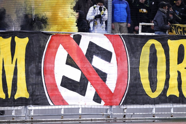 "Throw nazis out of football"