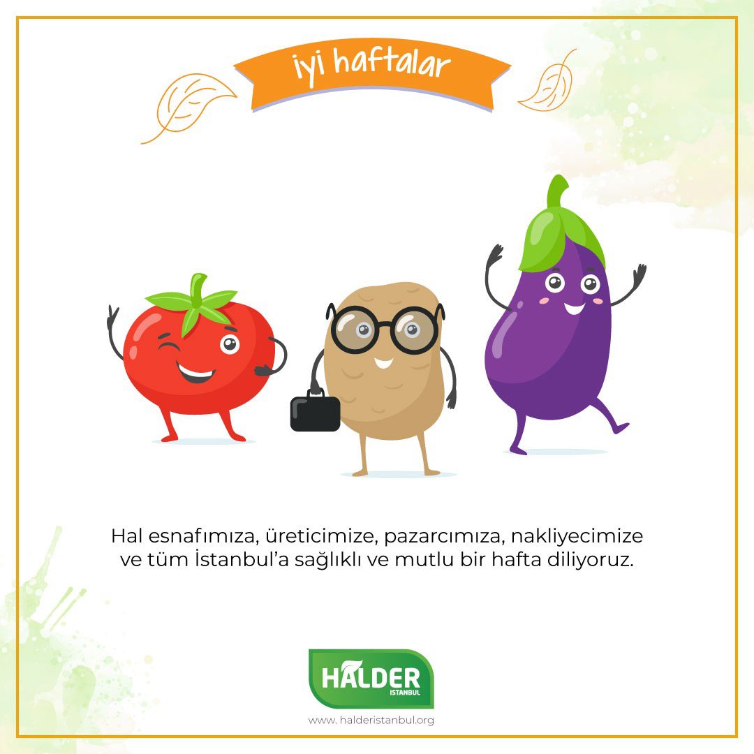 İyi haftalar İstanbul 🧑‍🌾