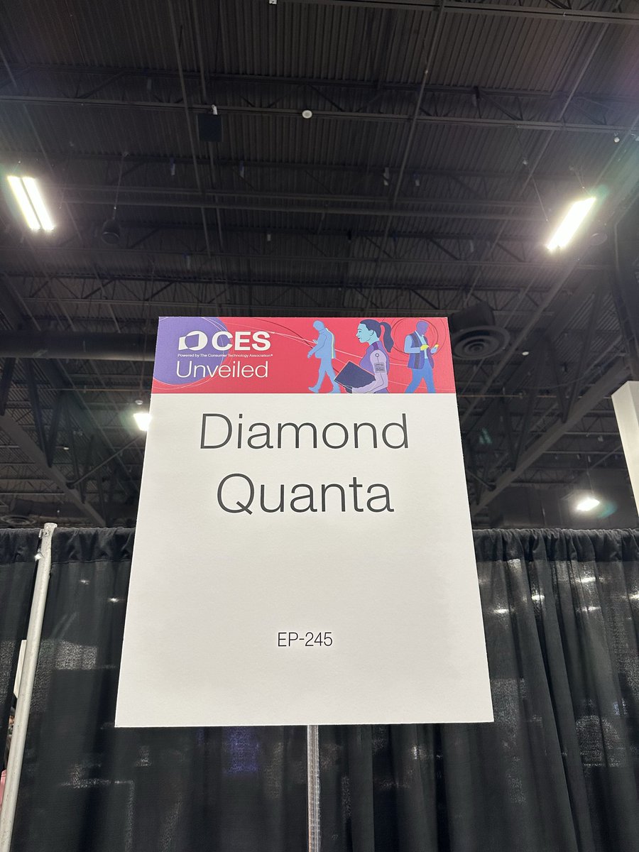 DiamondQuanta's tweet photo. The DQ team is onsite at #CES2026 for exhibitor setup &amp; #CESUnveiled

If you’re in #LasVegas for the show, stop by our booth in #EurekaPark @VenetianVegas  Jan 6-9
#AdamantineOptics #tech #consumer #electronics https://t.co/94TercKc5A