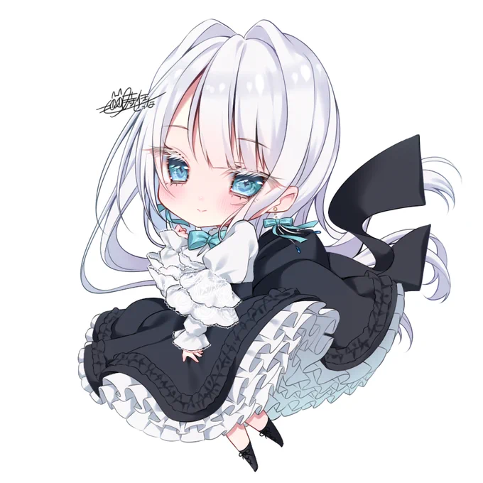 私のSDイラストのグッズでどっちの絵柄のものが欲しいですか? 今後の参考にしたいのでご回答お願いします! ↓ツリーに続く