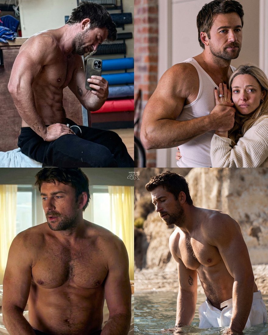 pittworldwide's tweet photo. Won’t lie, this may be the most attractive a man has ever looked on screen. Spent most of The Housemaid side eyeing my partner 👀😍 https://t.co/ZAwxoMC7o7