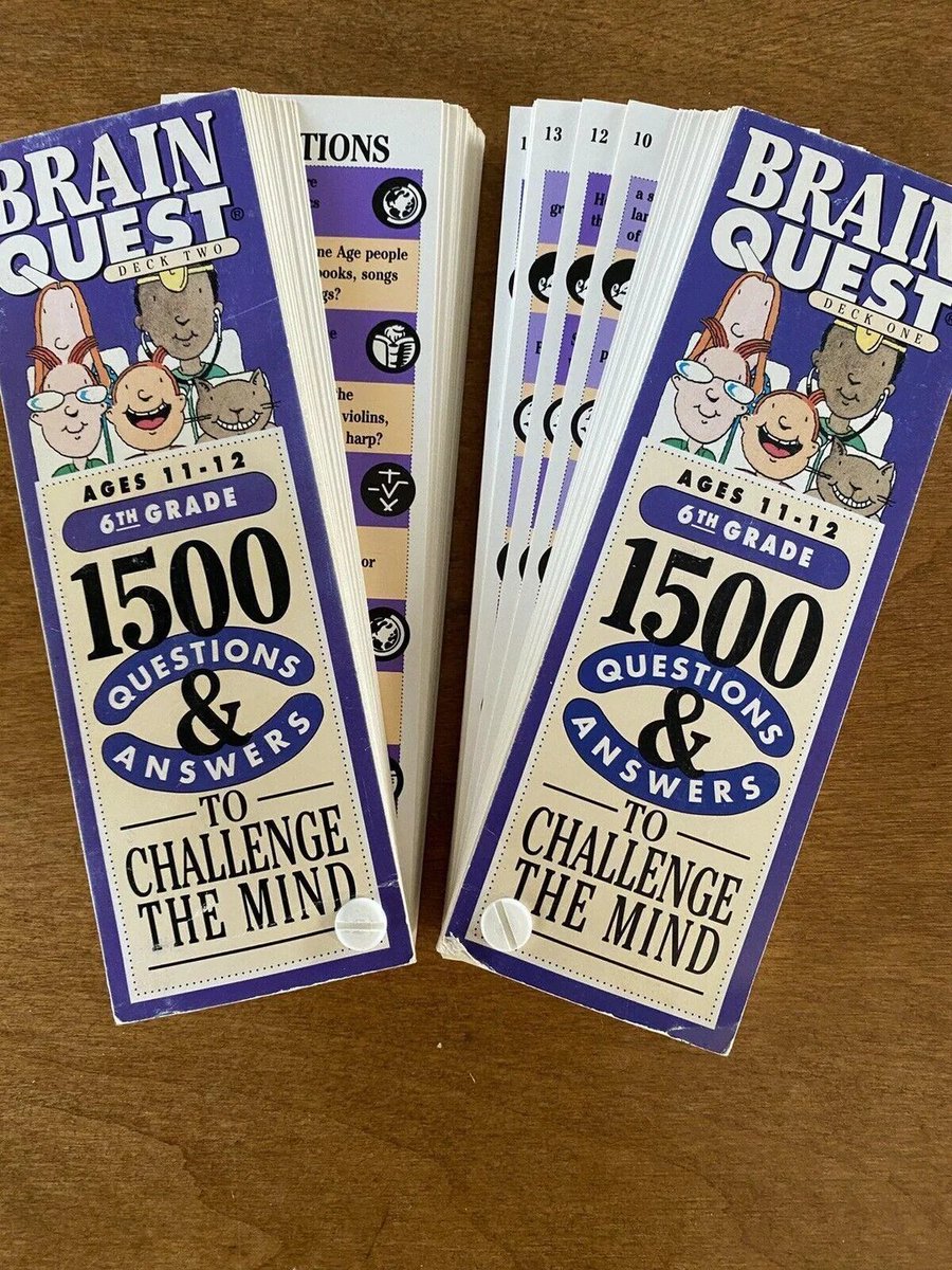 NostalgiaFolder's tweet image. Brain Quest