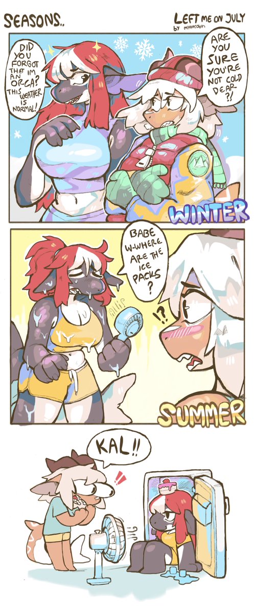 Left me on July - the comic !! tweet media