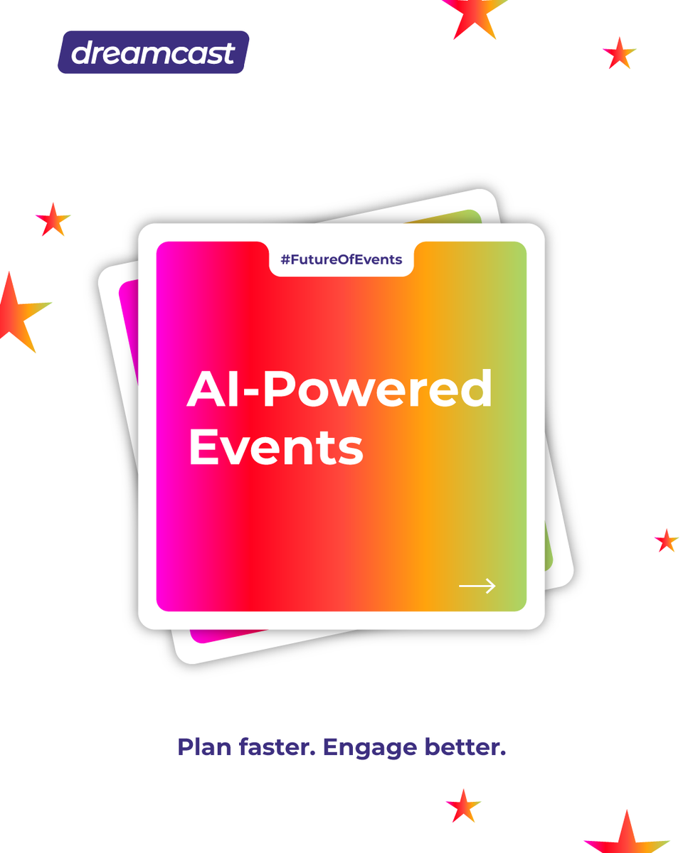 godreamcast's tweet image. 2026 is all about events that feel real, human, and personal.

Plan your next event with us:
🌐 goDreamcast.com
📞 +91-9509936100

#EventTechTrends #FutureOfEvents #goDreamcast