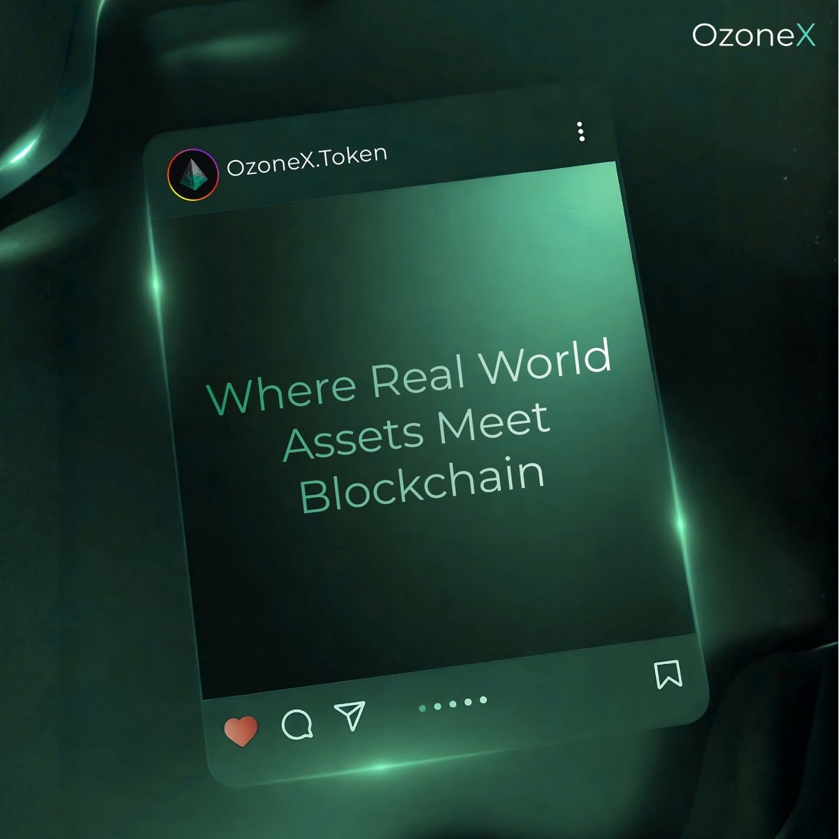 Ozonex_official's tweet photo. Unlock the future where tangible assets seamlessly connect with blockchain technology, creating new opportunities for investment and growth ๐๐
Dive into the world of real-world assets tokenized for digital finance ๐ฐ
#OzoneX #RWATokenization #BlockchainIntegration #RealWorldAssets #TokenizedEconomy #CryptoInnovation #Web3 #InvestSmart #DigitalAssets #BlockchainTechnology #FinanceRevolution