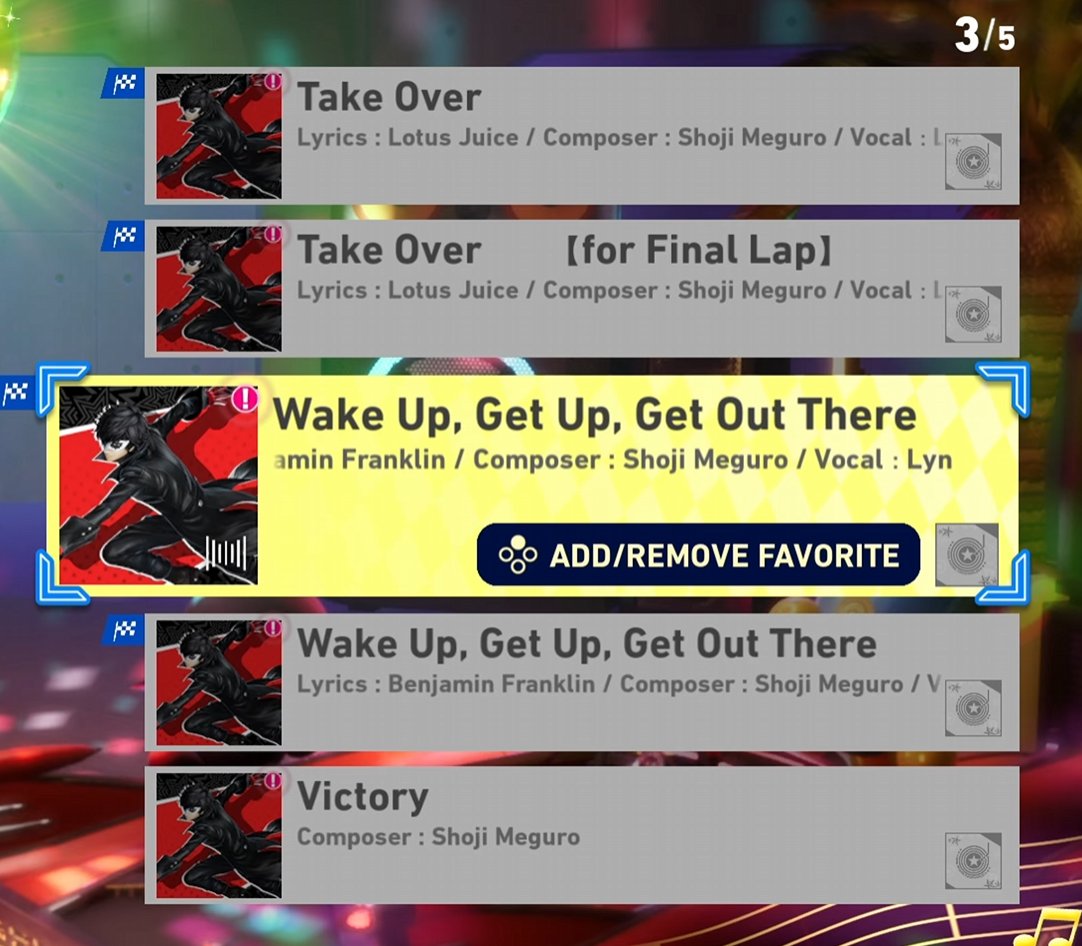 Why does the Fitness Boxing game get more Persona music THAN SONIC RACING: CROSSWORLDS?