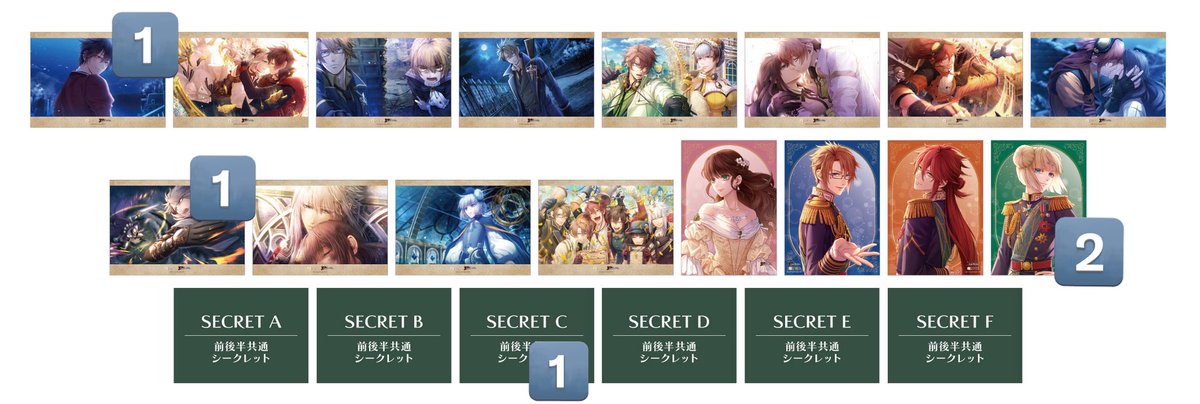 オトメイトガーデン オトガ コドリア シークレット シクレ ランチョン