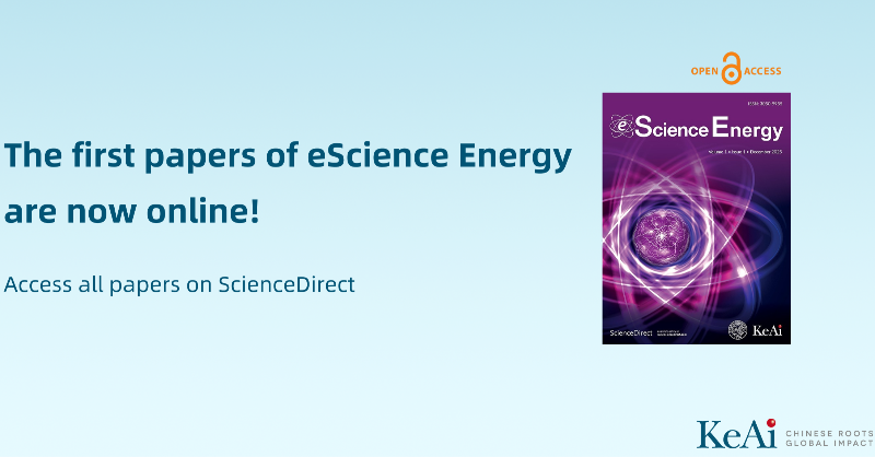The first papers of eScience Energy are now online! This journal ...