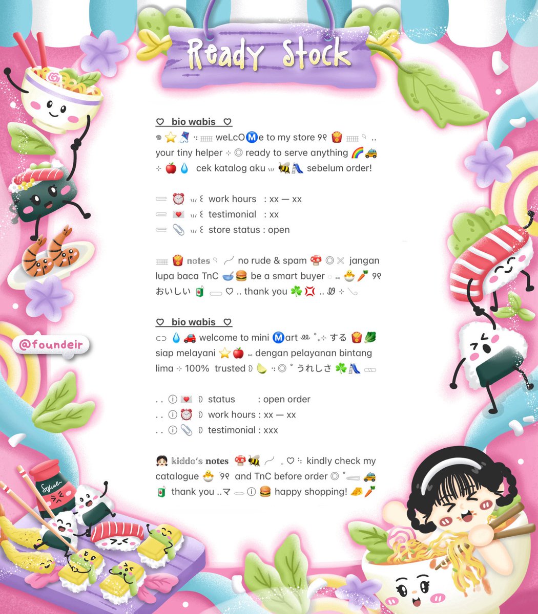 ofKathie's tweet image. ⠀
. . 𓏲 🌸  ♡︭  help retweet?  thank you!  ⊹

Ი ⑅ Ი 🧸 ₊ hemlO’ sobat imut . . ◎ 🥣 kath bawain ready stock 💭 𖦹 wording bio wabis ⑅ 🎀🍰 𖠗 theme cute, kidcOre, pink dan windut യ˚₊ 🍀 cek ALT for more!  ៶៲៸

୨୧ 💌 ——— ꒰ IDR. 5.500 ꒱
ⓘ  #zonauang #zonaba 🍦
⠀