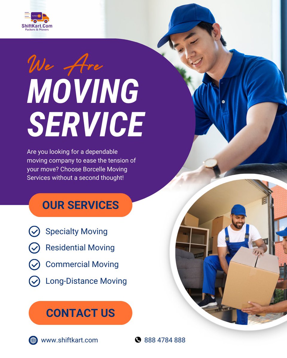 ShiftKart's tweet image. Moving doesn’t have to be a headache. 🤯 Whether you’re upgrading your home or relocating your office, ShiftKart is the dependable partner you need to ease the tension of your move! 🏠✨

📞 Call us today: 888 4784 888🌐 Visit: shiftkart.com

#ShiftKart #MovingServices