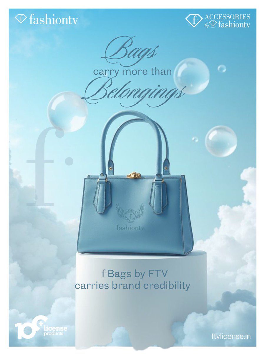 ftv_accessories's tweet photo. Accessories don’t get long explanations.
They win when they’re noticed and remembered.

That recognition starts with the FTV license.
https://t.co/vFENBNYAVk

#FTV #Accessories #B2BLicense #MarketPresence https://t.co/0o9LpOpLIN
