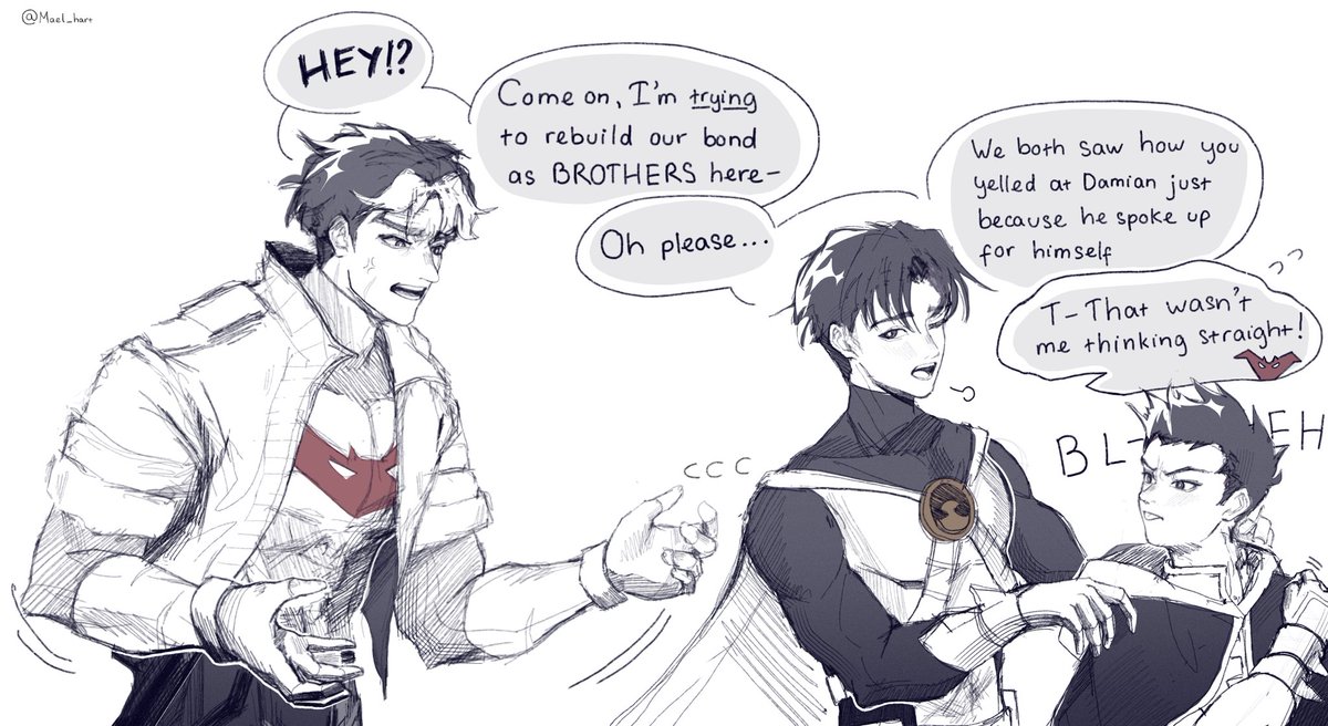 Mael_hart's tweet image. Brotherhood of Red Hood #RedHood #DC