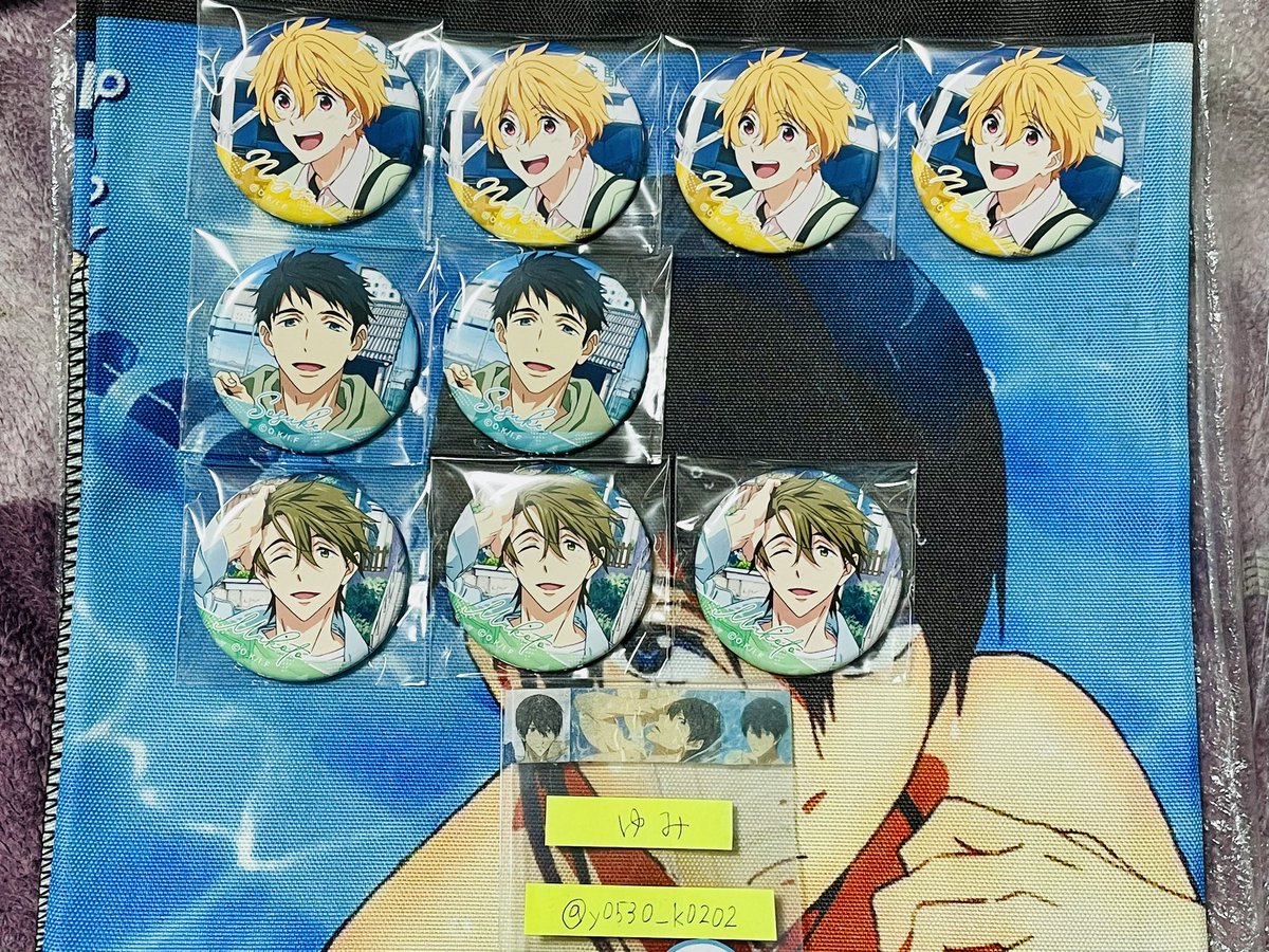 交換/譲渡】 Free!-FS- 缶バッジコレクション 【hometown】 譲🐬凛③