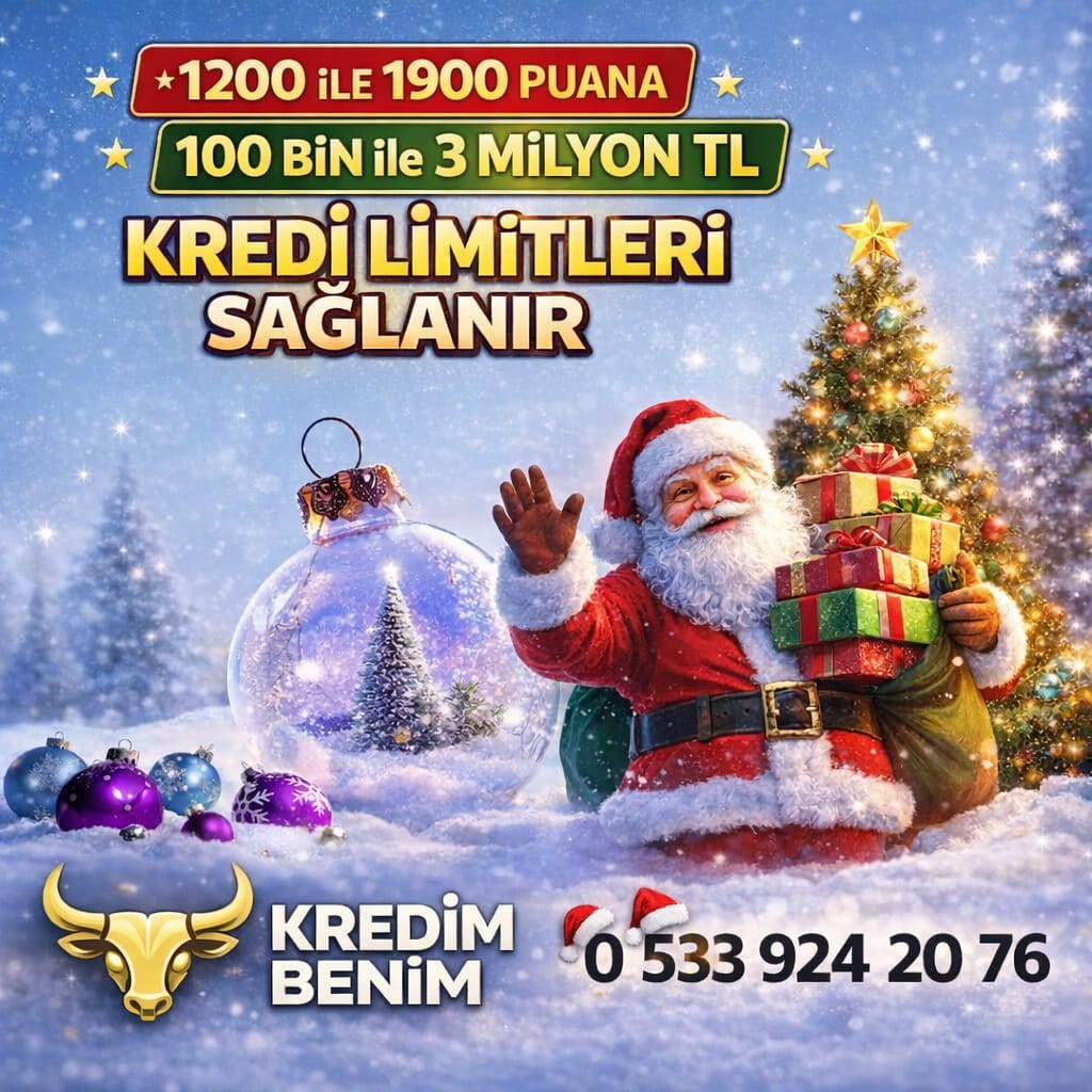 Banka skor puanı 1200 ve ÜZERİ ise 100 bin ile 5 milyon TL arasında kredi limitleri bakılır, danışmanlık  yapılır
#kredi #kredimbenim <a href="/kredimbenim/">Kredim Benim ®️</a> 0533 924 20 76 

#İstanbul #Bağcılar #esenler #gaziosmanpaşa #Bahçelievler #taksim #Beyoğlu #küçükcekmece #Silivri #fatih #Eyüp