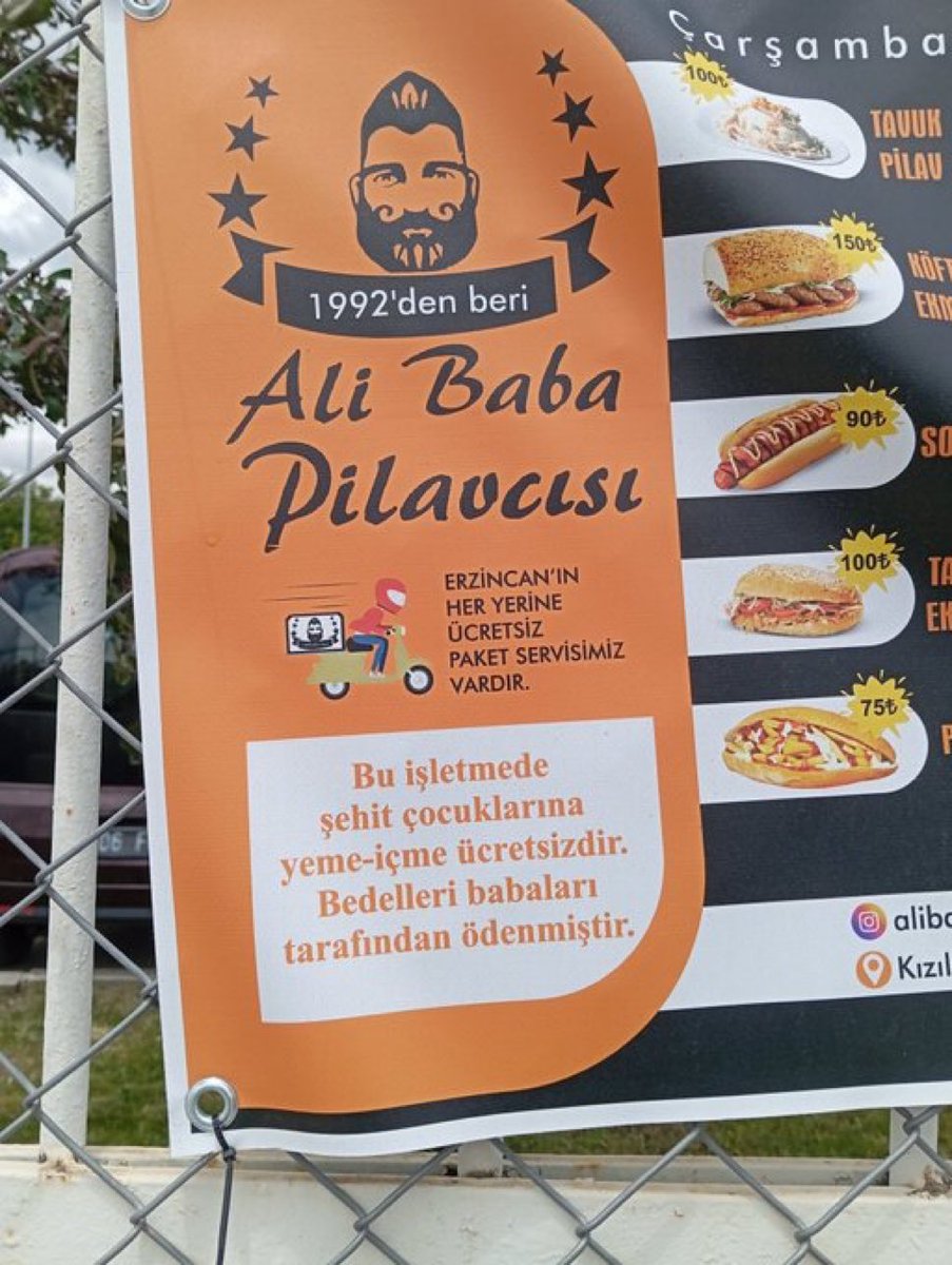 Erzincan’da yaşayan vatanseverler için mekan önerisidir.