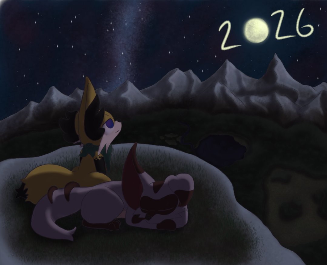 Here's to the new year

I hope that its a good one ^^