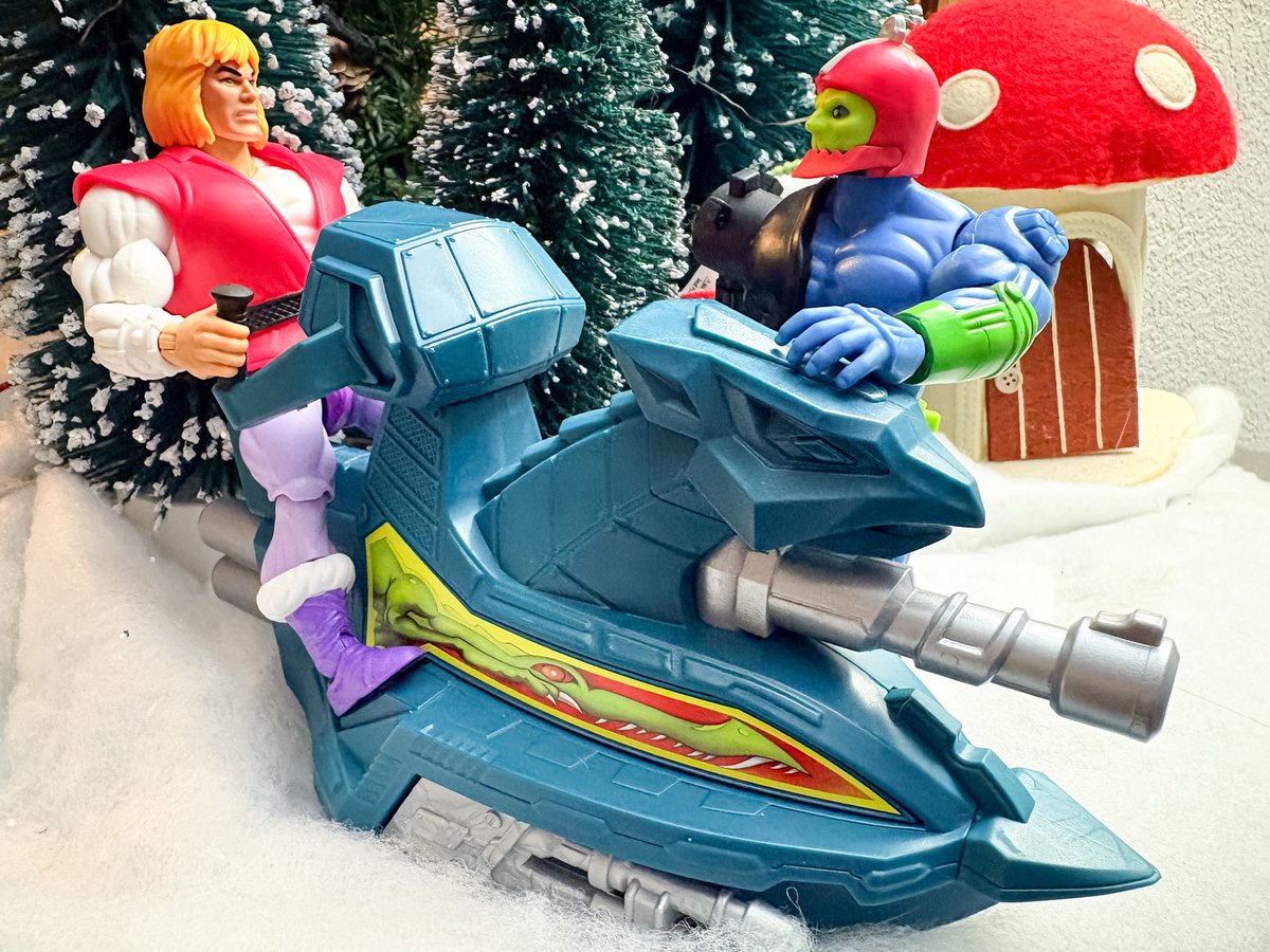 ColorlessTune's tweet image. “It’s not that kind of sled.”

#Mattel #MastersOfTheUniverse #MotU #ToyPhotography #Holidays