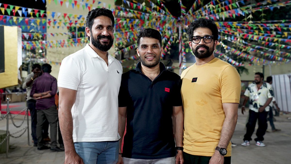 GRAND TEASER LAUNCH
Swipe through the faces that bring #JOCKEY to life ✨
Meet the powerful cast and witness the beginning of a high-octane cinematic journey by #PK7Studios 

Written &amp; Directed by <a href="/DrPragabhal/">Dr.Pragabhal</a> 

Produced by  <a href="/KrishnadasPrema/">Prema Krishnadas</a>

<a href="/actoryuvan/">Yuvan Krishna</a> <a href="/ridhaankrishna/">Ridhaan Krishnas</a>