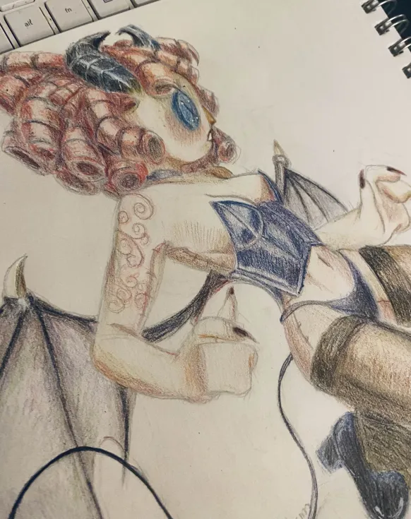 SamaraFlor35458's tweet photo. Ragatha the Succubus

Fanart for my fanfic, Schism!

#tadc #ragathatadc #ragatha #traditonalart https://t.co/WSl6c4hwry
