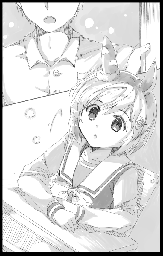 以前表紙と挿絵を描かせていただきました小説『セイウンスカイは正論男に褒められたい』がこの度web再録(連載)されているとのことです!当時の挿絵もたくさん載せていただいてますのでぜひご覧ください!セイちゃん、フラワー、トプロ、キングあたり好きな方は特におすすめですの! 