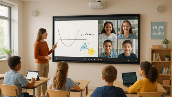 softlogicpune's tweet photo. The future of education is virtual! Discover how virtual classrooms deliver flexibility, customization, engagement and cost savings for all.
๐ https://t.co/2QCMSvRWmV
#interactiveflatpanel #smartboards #linkedin #article #virtualclassroom #remotelearning #softlogic #edtech https://t.co/Q9j5pOeYgL