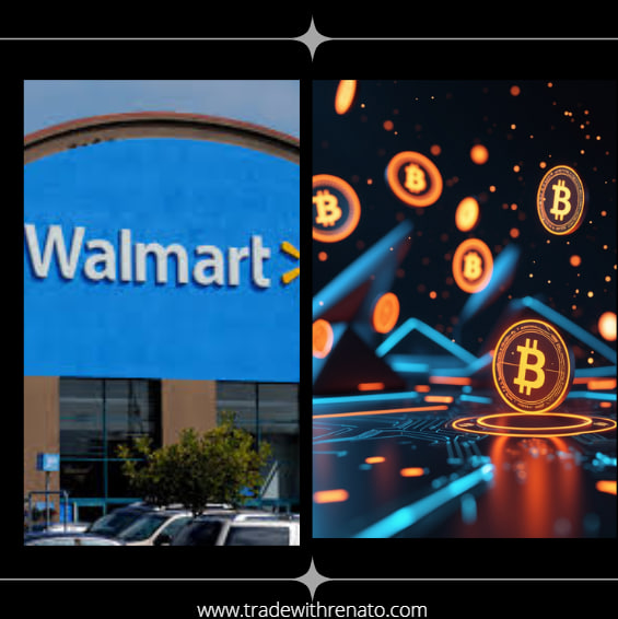 WALMART  #Walmart  now allows Bitcoin payments at the checkout through OnePay Cash, reaching 150 MILLION customers. #ulianov #renatoulianov