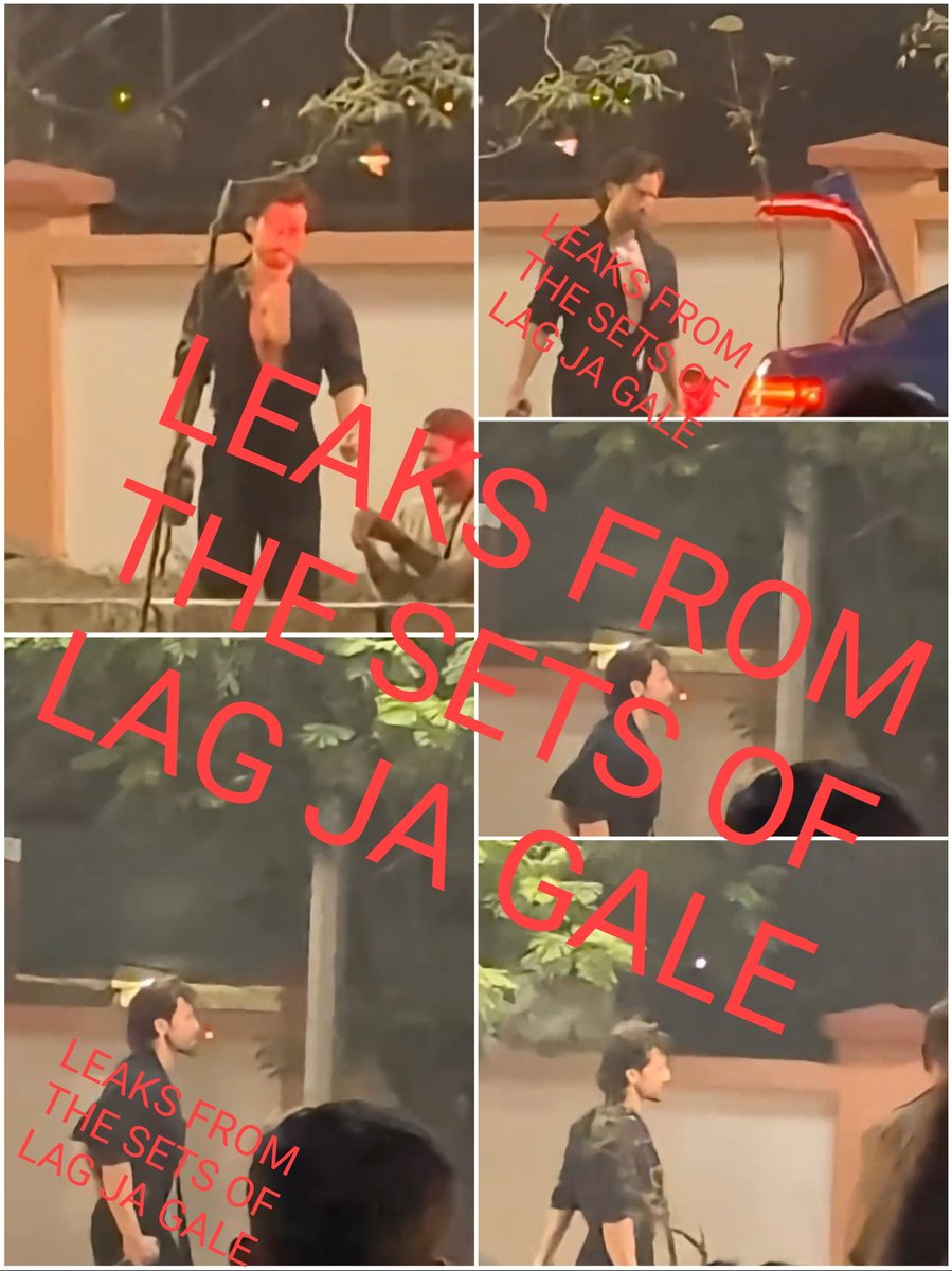SagarRanja44702's tweet photo. #TigerShroff behind the scenes from the sets of #LagJaaGale in navi mumbai. Also stars #lakshya and #JahnaviKapoor directed by #rajmehta . https://t.co/bfdsULnlRV