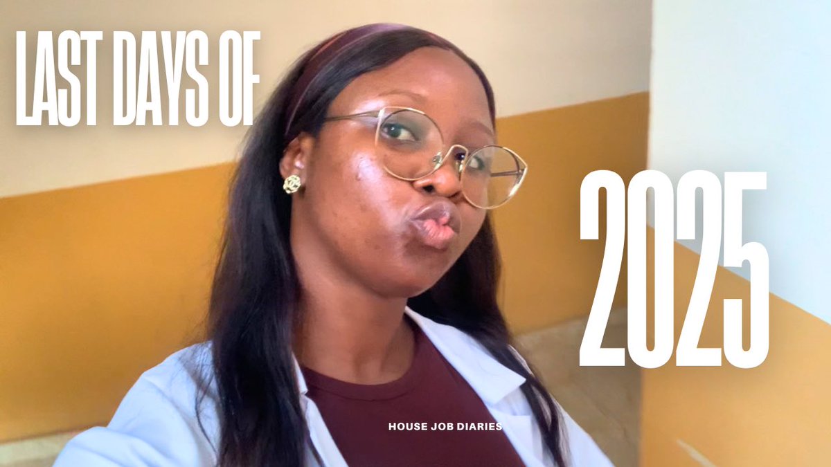 Housemanship Week 45/52: 

Last days of 2025. 

#52weeksofhousemanship

youtu.be/WCWN9vWcjeE?si…