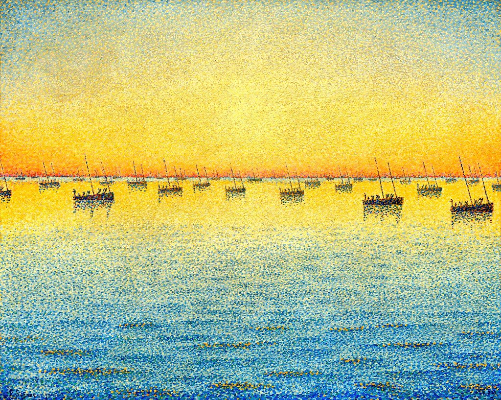 Paul Signac, Setting Sun