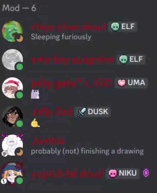 MrClippyCloppy's tweet photo. Elfin Mods
>Rat
>Filipino Elfin Simp
>Loves Trans Girls
>IDK
>Married guy who's POSSIBLY cheated with the Paki
>A Mega Simp who'd literally drink Elfins piss if asked too
>Then Mr. Partyrow, I feel bad for him

#elfinpsyop https://t.co/DdwdInev1g