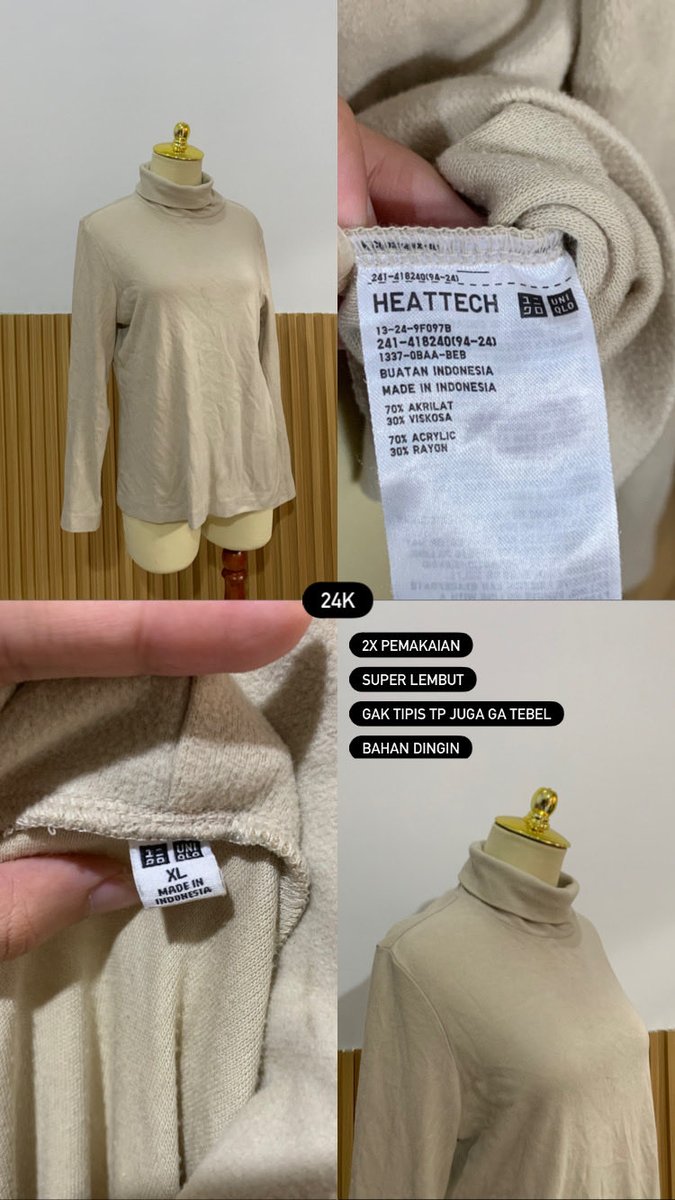 nfiyta7's tweet photo. yang dapet baju ini beruntung bgt karena kondisinya masih bagus2!

aku jual murah karena decluttering ya guys, linknya di bawah ini

https://t.co/aGY2MwFDG1 https://t.co/6vTwfg8se0