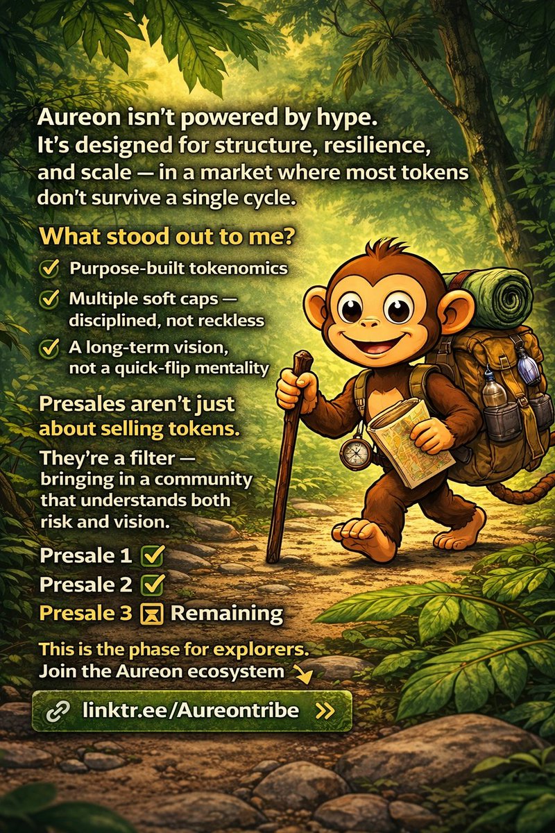 Join the Aureon ecosystem 👇
linktr.ee/Aureontribe