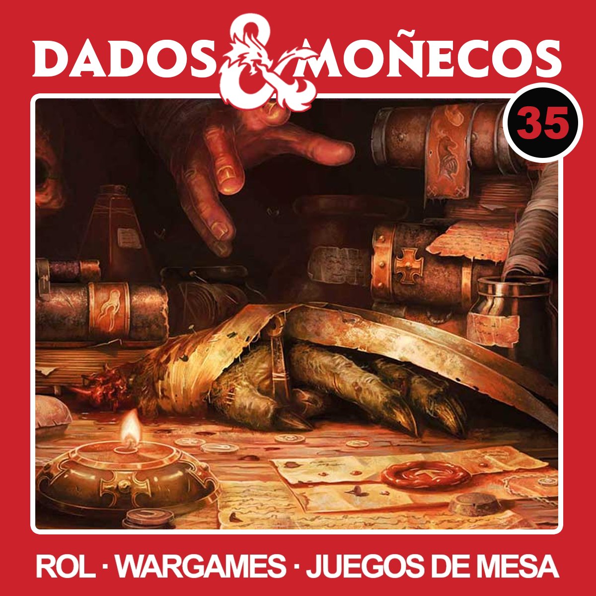 Nueva entrega de DADOS &amp; MOÑECOS. Seguimos reseñando los fascículos de <a href="/EditorialSalvat/">Editorial Salvat</a> Warhammer 40,000: Combat Patrol. Y de la mano de <a href="/DevirIberia/">Devir Iberia</a> nos llega el suplemento para Warhammer: El Juego de Rol de Fantasía - Aventuras en Ubersreik II.

Enlaces: linktr.ee/reservademana