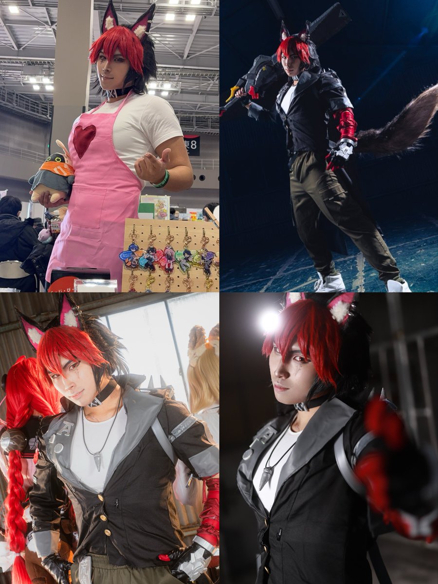 この世で1番似合う漢！！ 衣装もウィッグも武器も全部自作なのが愛を