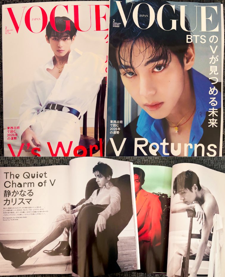 it’s here! Taehyung is gorgeous! 
we’re so well fed. I love being a #thvgirl 😌

TAEHYUNG FOR VOGUE JAPAN
V x VOGUE JAPAN
#TaehyungxCeline