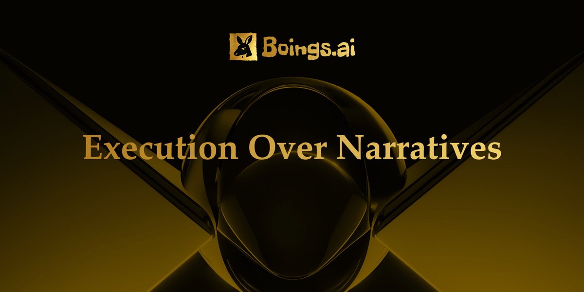 BoingsFDN's tweet photo. #Web3 has no shortage of narratives.
What it needs is execution that can be verified and settled on-chain.
That’s the direction we’re building toward. #Boingai #AI #BNBChain