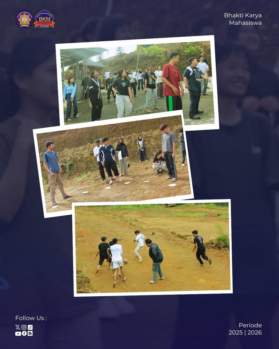 [OUTBOUND UKM BHAKTI KARYA MAHASISWA 2026]

Hello Everyone! 👋🏻

UKM Bhakti Karya Mahasiswa telah melaksanakan kegiatan outbound.

Cek info selengkapnya di link bawah ini:👇🏻
instagram.com/p/DTHpGsVktu2/…