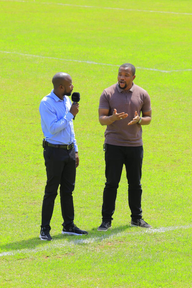 I was the lead presenter alongside Top commentator <a href="/iamalisalim/">iamalisalim</a> yesterday at gusii stadium <a href="/Shabanafckenya/">Shabana Fc Kenya</a> 1 Vs <a href="/nairobiunitedfc/">Nairobi United</a> 3 <a href="/Officialfkfpl/">SportPesa League</a> 
#FootballKE