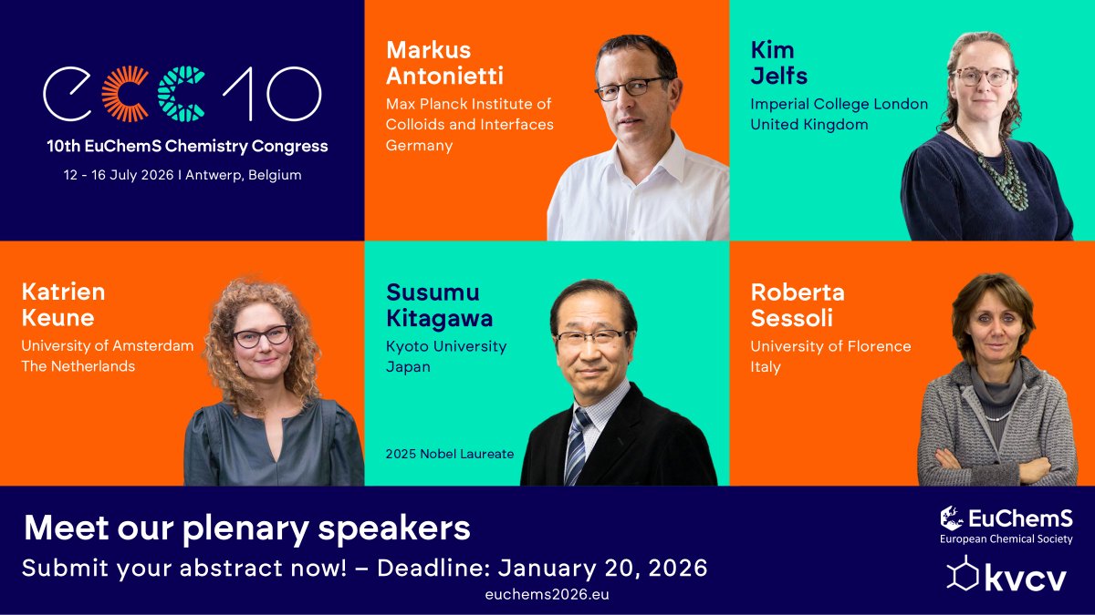 10th EuChemS Chemistry Congress tweet media