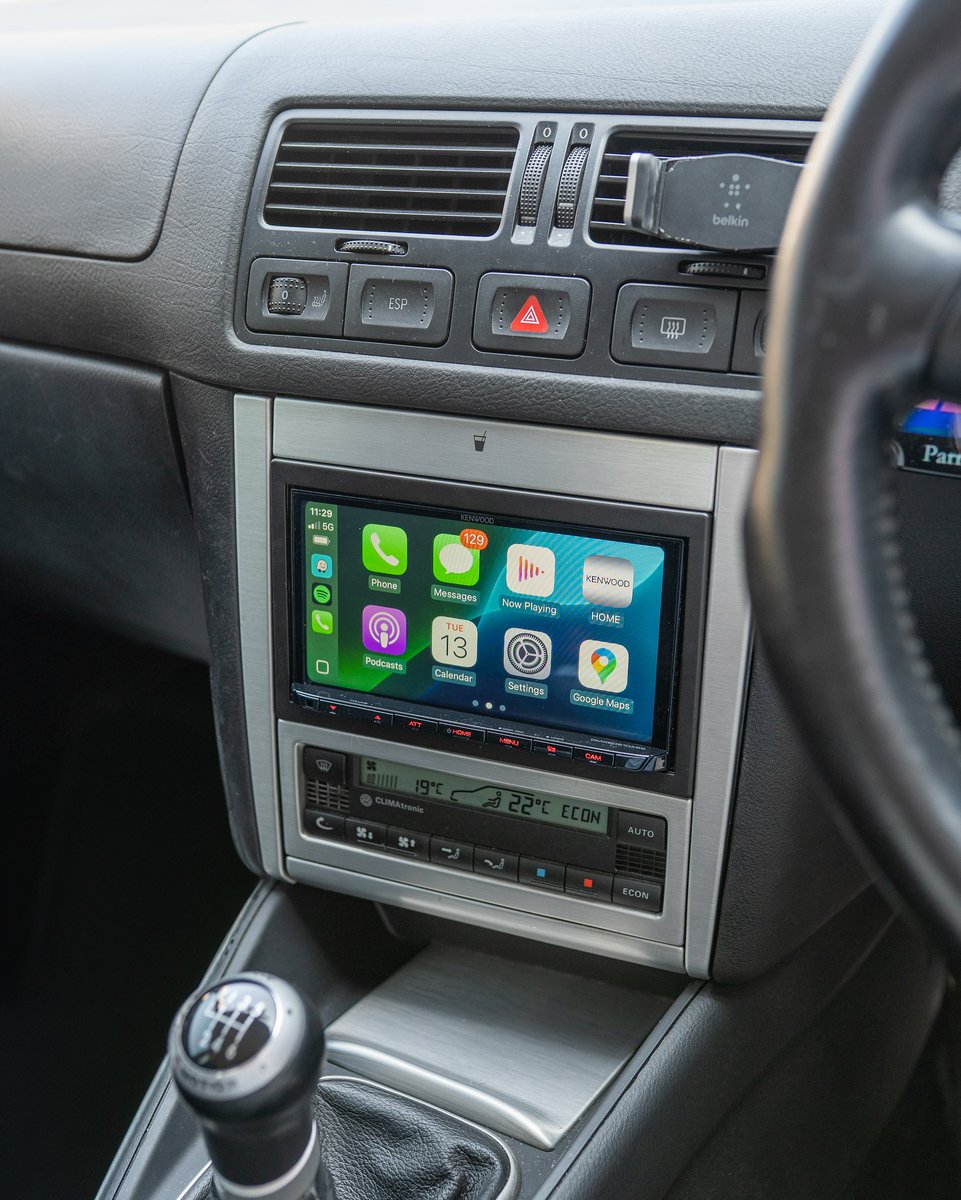 @Caraudiosecurity completed this R32 Golf with a clean Kenwood install. 👌

#KenwoodUSA
#LiveConnectedDriveConnected