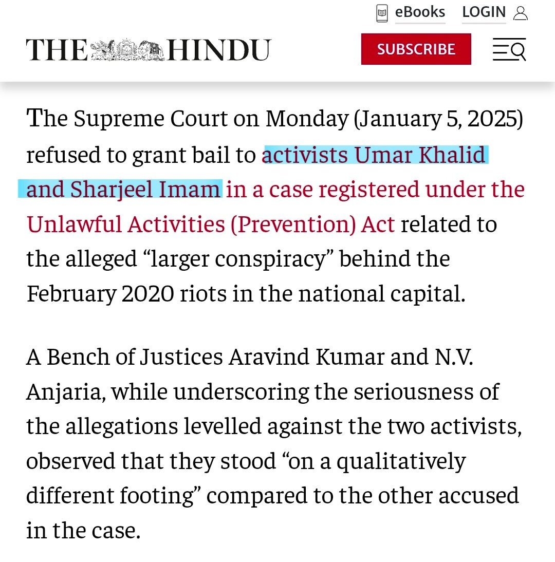 Umar Khalid and Sharjeel Imam are not "Activists". They are Terrorists.

Anyone who tries to whitewash them by calling them activists should be considered a terrorist.