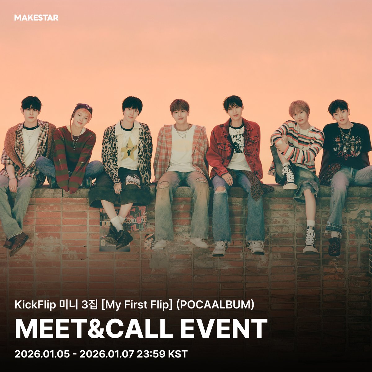 韓国対面サイン会＆ヨントン] #KickFlip The 3rd Mini Album