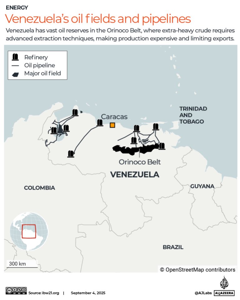 AlexJamesReport's tweet image. 🇻🇪⛏️ Venezuela's natural resource wealth extends far beyond its oil and gas deposits.

The country possesses an estimated 4.2 billion metric tons of proven iron ore reserves, placing it among the nations with substantial deposits in Latin America (second only to Brazil in the…