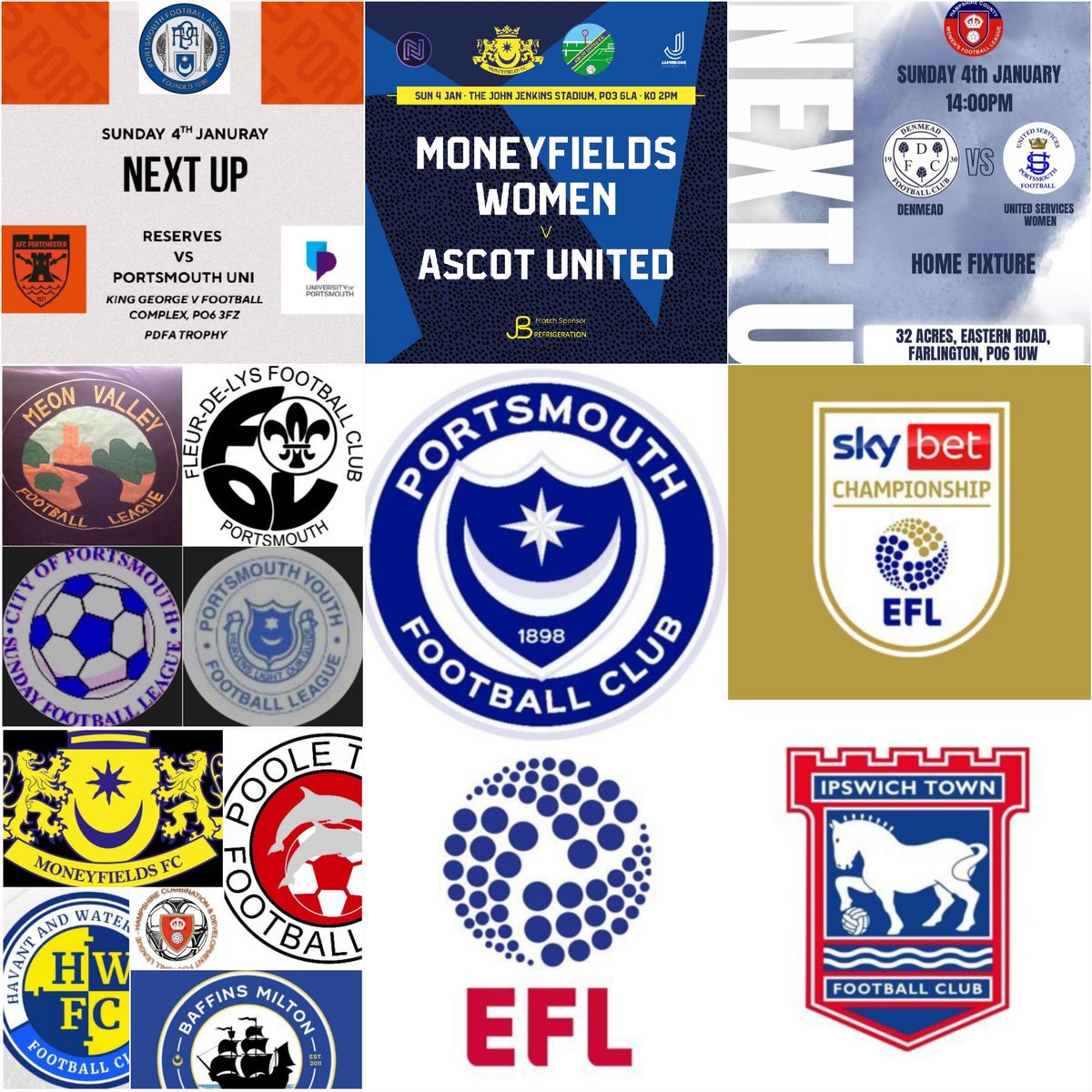 Pompey_Football's tweet image. ⚽️ Sunday Results ⚽️
    
@Pompey (h) P-P
@MoneysFCWomen (h) 2-0 W
@USWomenFC (a)🏆 P-P
@UPWFC #3s (a)🏆 P-P
@MONEYFIELDSFC #U18 (h) 13-0 W
@BmrU18fc (a) 0-0
@Fleurdelysfc1 #Vets (a) tbc

#WellPlayedAll 👍
