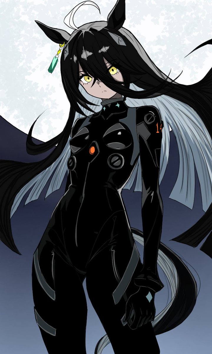 #ウマ娘　
#マンハッタンカフェ　

アナタは死なない ... 私が ... 守りますから ...