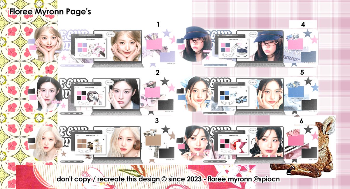 spiocn's tweet image. help rt yaa teman timun , - #zonauang 

☆ aku ada layout readystock cantik fresh from oven dari katalog baru "home.page" ( 10k/each ) yang siap untuk dijemput &amp;gt;____&amp;lt; ada muse kamu gak? ⭐