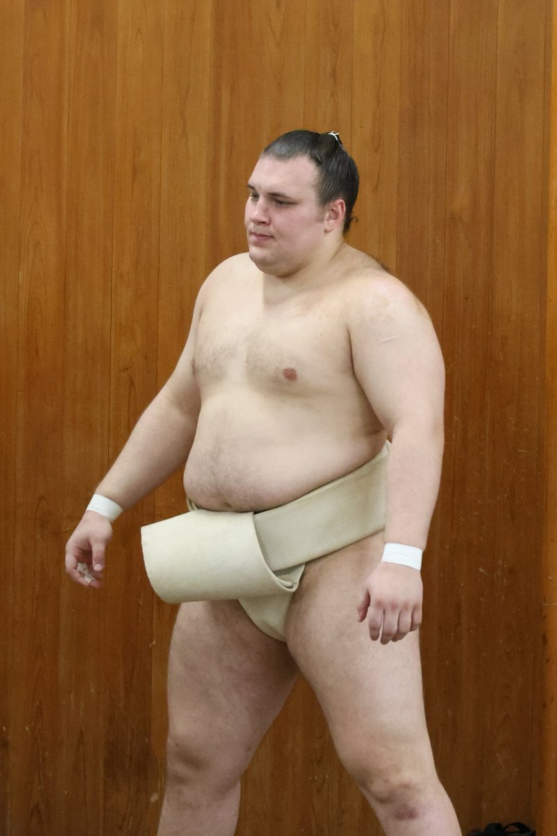 稽古総見＞ 横綱審議委員会稽古総見の様子 大関 安青錦。 #sumo #相撲