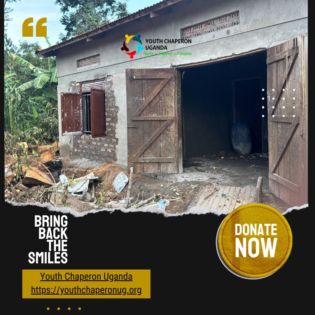 youthchaperonug's tweet photo. As the year begin’s We're embarking on a new journey to enhance our capacity to build sustainable skills,amplify youth voices &amp; foster safer, healthier &amp; empowered communities in Kamuli District. 
Join us in this exciting chapter by supporting our efforts to complete the center! https://t.co/lp0oIUvcM1