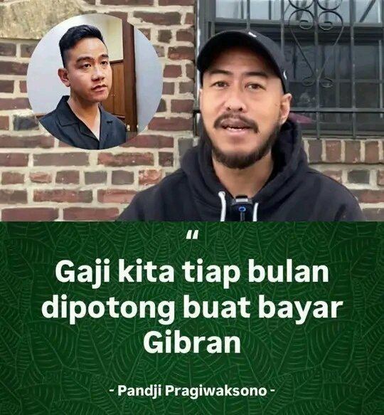 bengkeldodo's tweet image. Gaji dipotong tiap bulan itu namanya kewajiban warga negara
Dipakai untuk siapa pun yang dipilih rakyat, itu konsekuensi demokrasi
Ikhlas saja. 

Negara ini bukan milik satu nama, tapi milik kita semua

Saya Ikhlas lahir batin