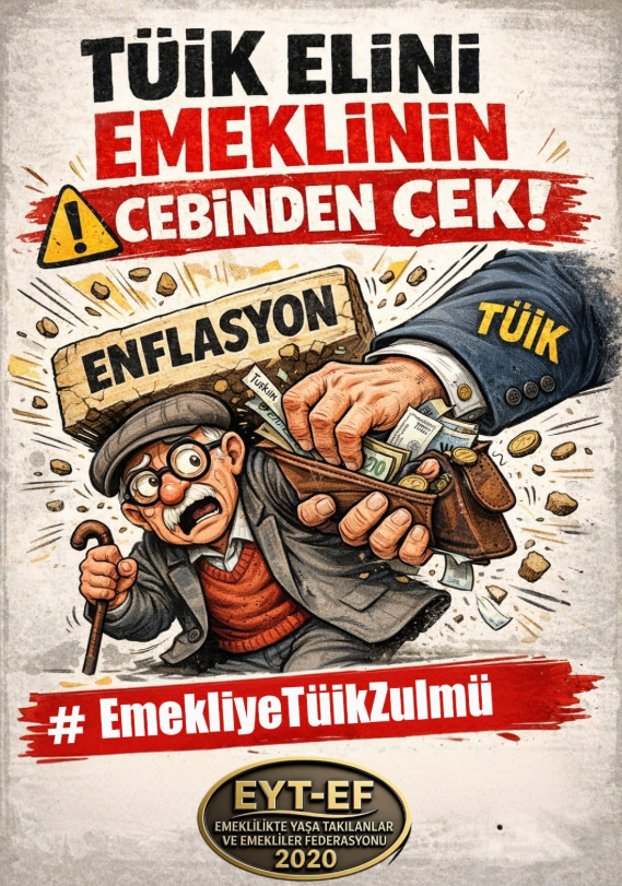 #Enflasyon yine TÜİK masallarıyla düşük gösterildi! 
Gerçek hayatta pazar yangın yeri, #kira uçtu, #emekli ve Bağ-Kur maaşı eridi, Tüketici Fiyat Endeksi yalan, Türkiye İstatistik Kurumu halkı Yok Sayıldık! 
#HepÇile çekiyoruz, geçim derdi bitmiyor! 
Artık yeter, sesimizi duyun!